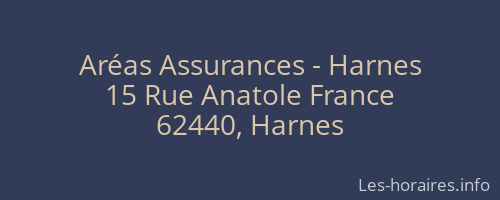 Aréas Assurances - Harnes