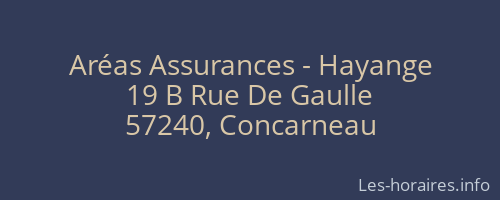 Aréas Assurances - Hayange