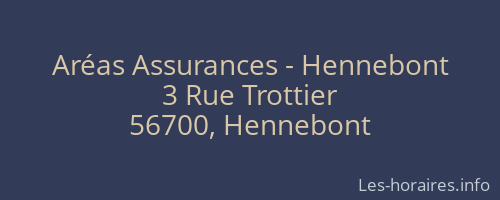 Aréas Assurances - Hennebont