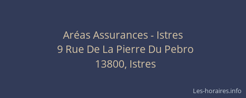 Aréas Assurances - Istres