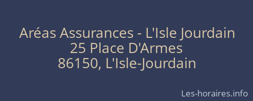 Aréas Assurances - L'Isle Jourdain