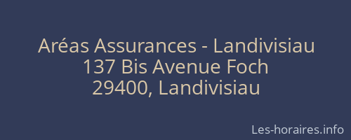 Aréas Assurances - Landivisiau