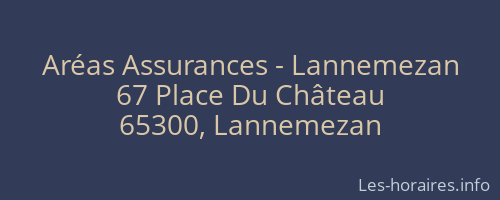 Aréas Assurances - Lannemezan