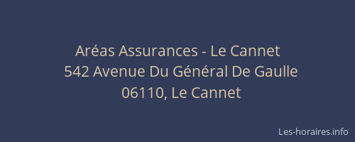Aréas Assurances - Le Cannet
