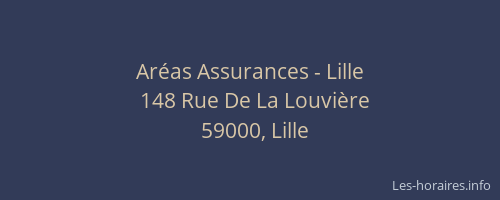 Aréas Assurances - Lille