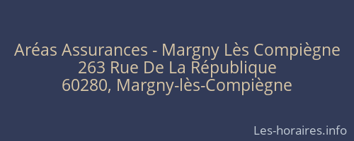 Aréas Assurances - Margny Lès Compiègne