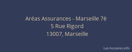 Aréas Assurances - Marseille 7è
