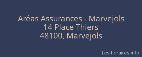 Aréas Assurances - Marvejols