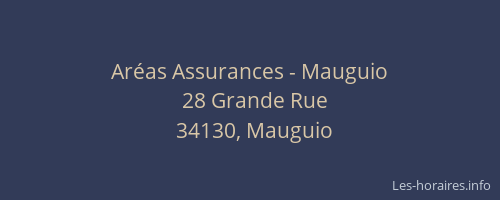 Aréas Assurances - Mauguio