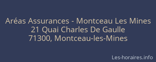 Aréas Assurances - Montceau Les Mines