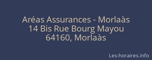 Aréas Assurances - Morlaàs