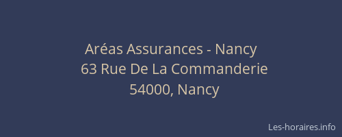Aréas Assurances - Nancy