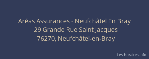 Aréas Assurances - Neufchâtel En Bray