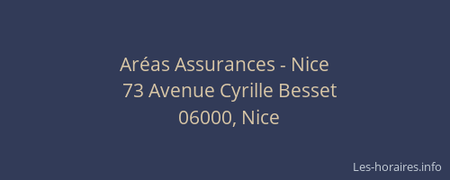 Aréas Assurances - Nice