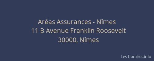 Aréas Assurances - Nîmes