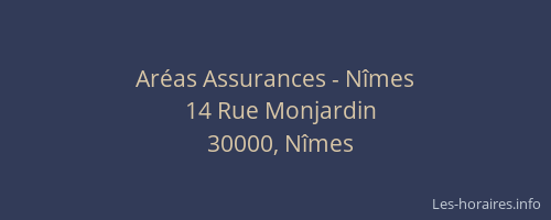 Aréas Assurances - Nîmes