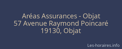 Aréas Assurances - Objat