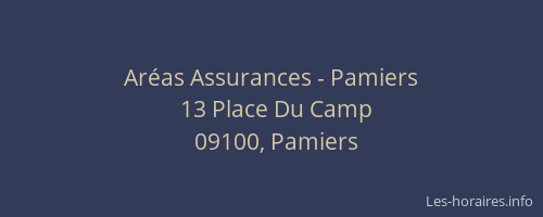Aréas Assurances - Pamiers