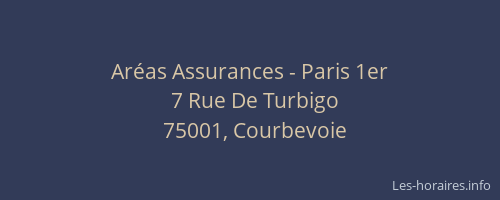 Aréas Assurances - Paris 1er