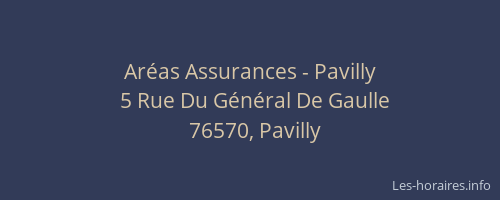 Aréas Assurances - Pavilly