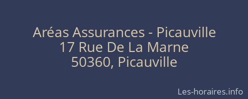 Aréas Assurances - Picauville