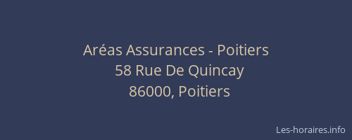 Aréas Assurances - Poitiers