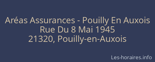 Aréas Assurances - Pouilly En Auxois