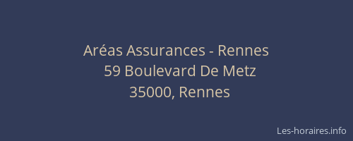 Aréas Assurances - Rennes