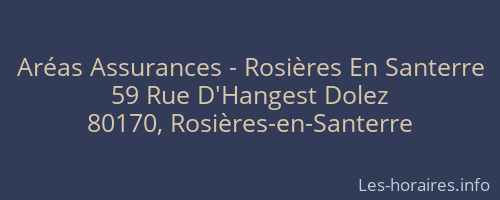 Aréas Assurances - Rosières En Santerre