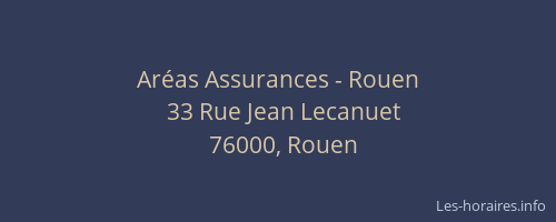 Aréas Assurances - Rouen