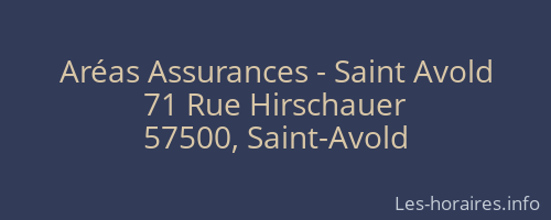 Aréas Assurances - Saint Avold