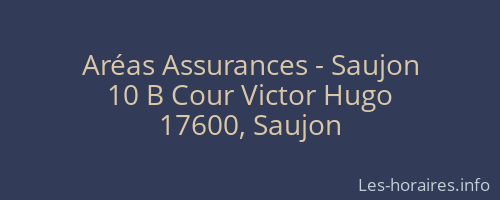 Aréas Assurances - Saujon