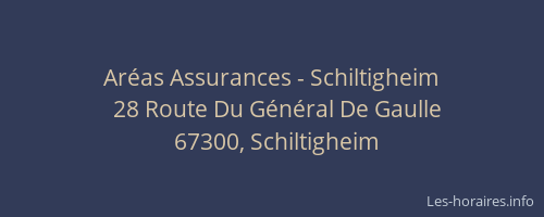 Aréas Assurances - Schiltigheim