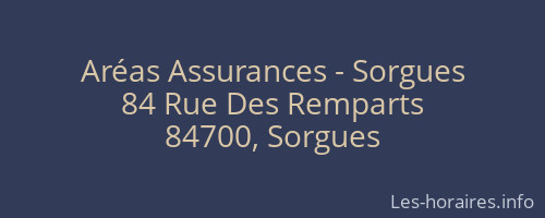 Aréas Assurances - Sorgues