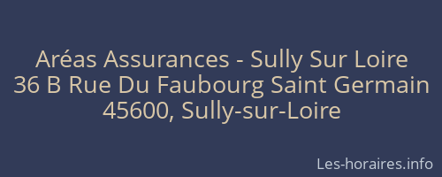 Aréas Assurances - Sully Sur Loire