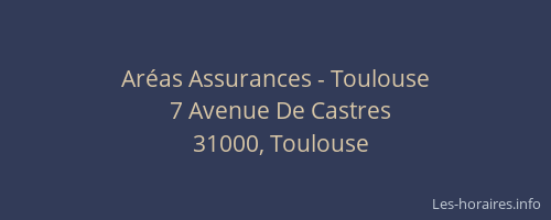 Aréas Assurances - Toulouse