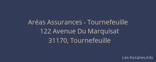 Aréas Assurances - Tournefeuille