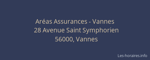 Aréas Assurances - Vannes