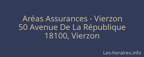 Aréas Assurances - Vierzon