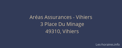 Aréas Assurances - Vihiers