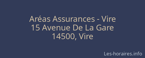 Aréas Assurances - Vire
