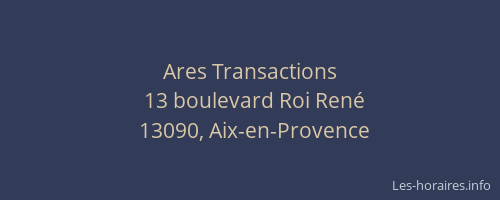 Ares Transactions