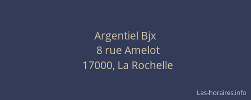 Argentiel Bjx