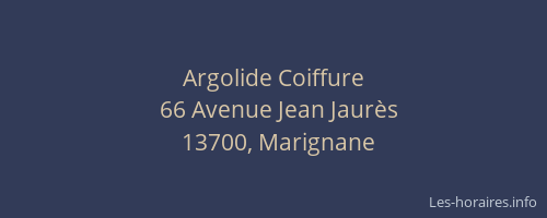 Argolide Coiffure