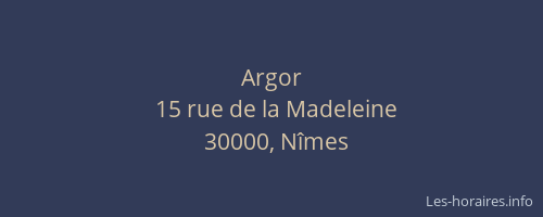 Argor