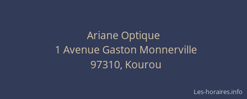 Ariane Optique
