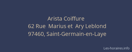 Arista Coiffure