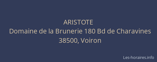 ARISTOTE