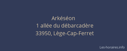 Ark&eacute;s&eacute;on