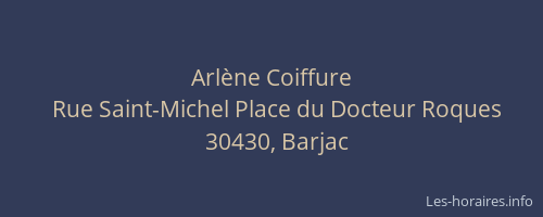 Arl&egrave;ne Coiffure